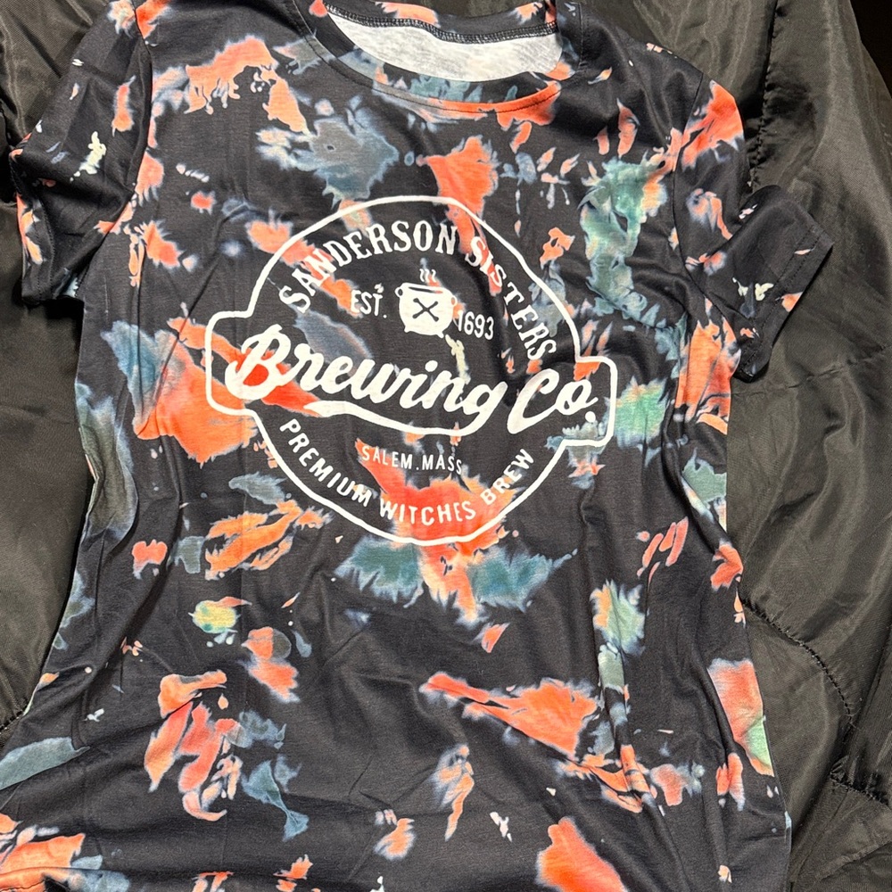 Tie-Dye Graphic T-Shirt Halloween
